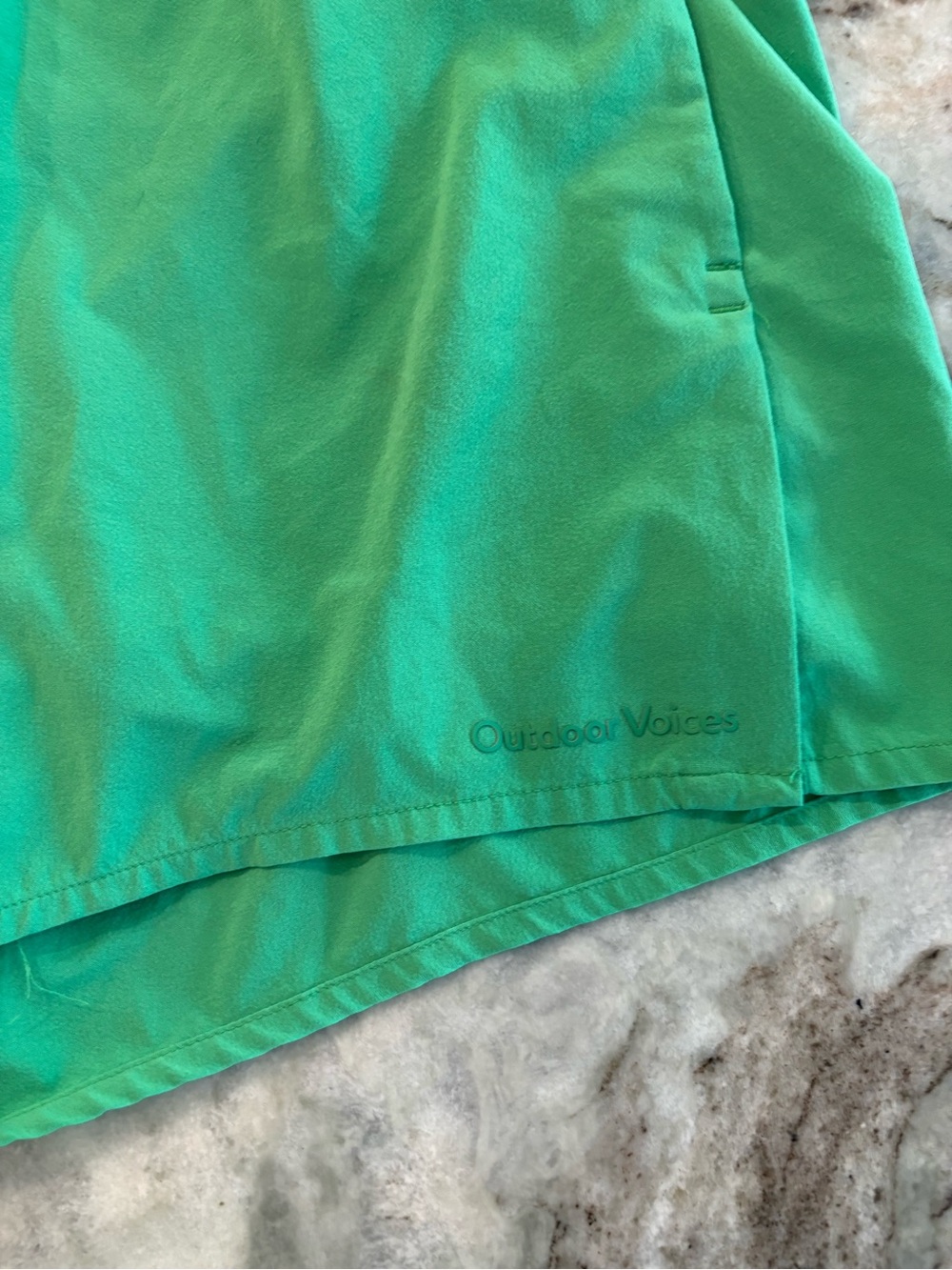 Outdoor Voices Green Running Lined Small Athletic Wear - Picture 2 of 7